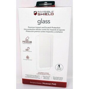 Zagg Glass Screen Protector for Huawei P40, Invisible Shield, NEW